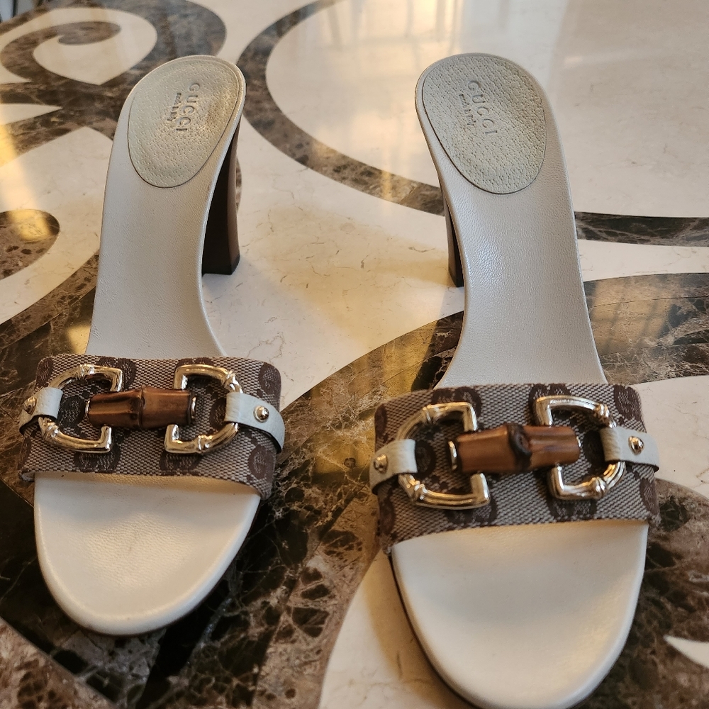 Gucci Bamboo Slides